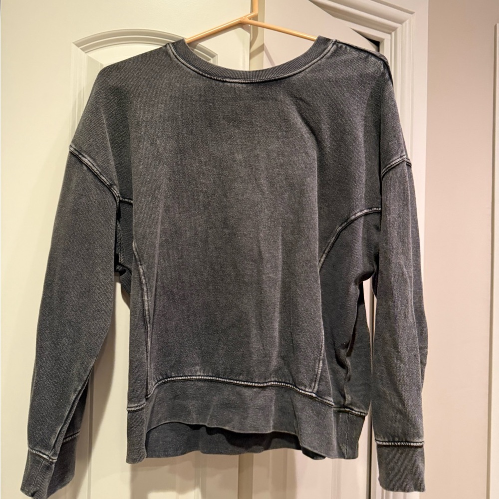 Gray Washed Sweatshirt